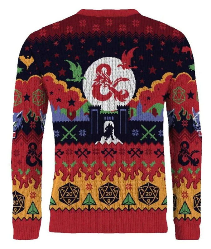 Dungeons & Dragons Christmas Sweater Size XXL 1