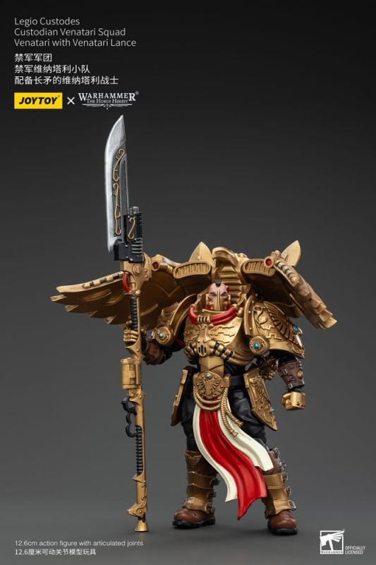 Warhammer The Horus Heresy Action Figure 1/18 Legio Custodes Custodian Venatari Squad Venatari with 1