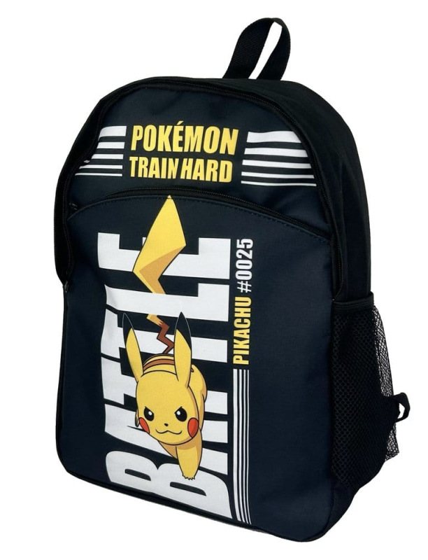Pokémon Backpack Pokémon Train Hard Black 1