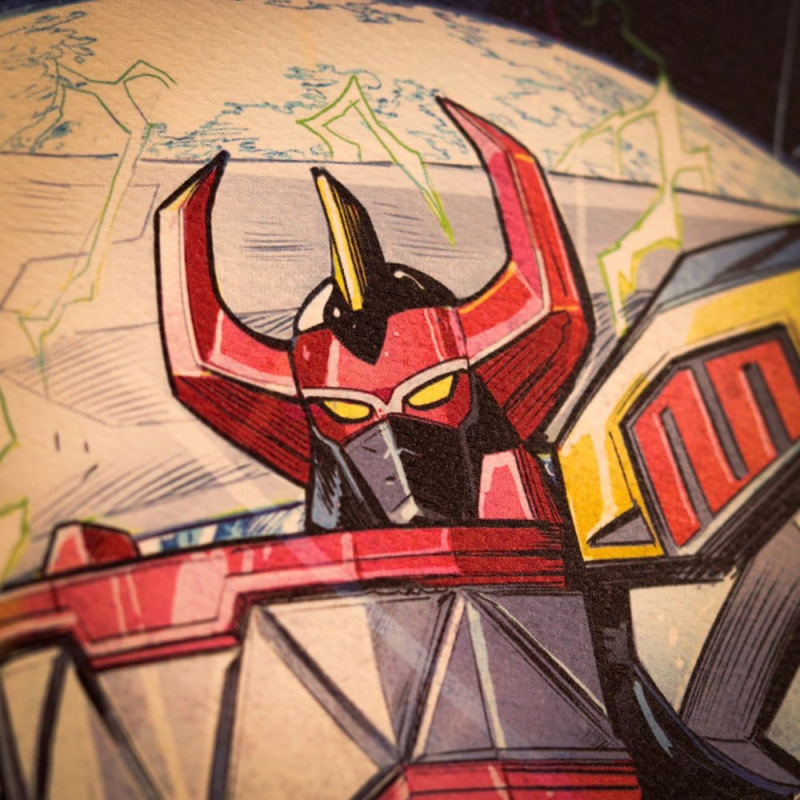 Power Rangers Art Print Limited Edition 42 x 30 cm 5