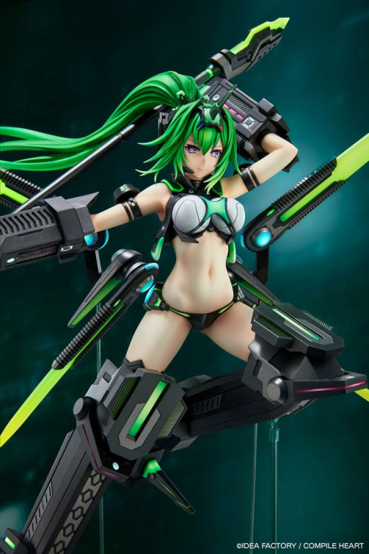 New Dimension Game Neptunia VII PVC Statue 1/7 Next Green Limited Edition 38 cm 11