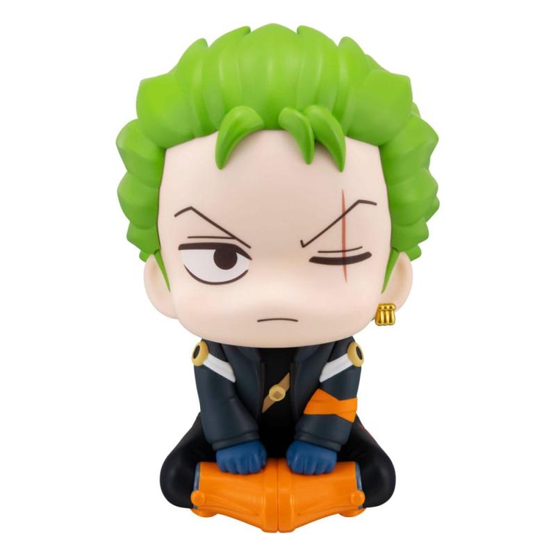 One Piece Look Up PVC Statue Roronoa Zoro Future Island Egghead Ver. 11 cm