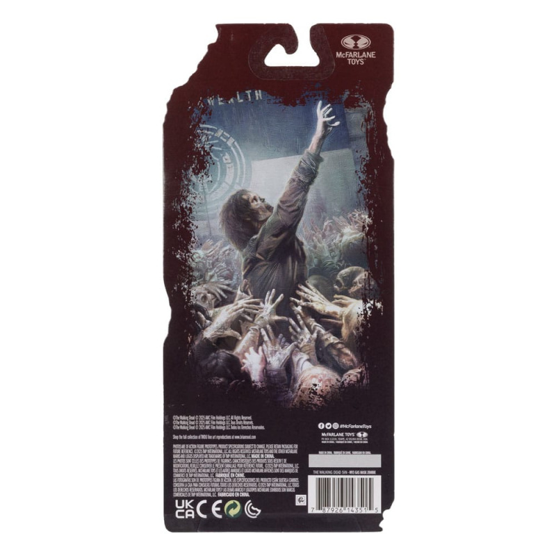 The Walking Dead Action Figure Gas Mask Zombie (Season 4) 13 cm 5