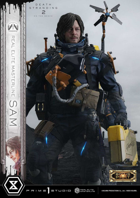 Death Stranding 2: On the Beach Real Elite Masterline Series Statue 1/3 Sam Deluxe Bonus Version 83 3