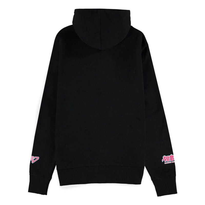 Hatsune Miku Zipper Hoodie Black Size M 1