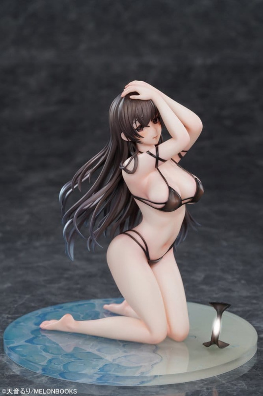 Original Character PVC Figure 1/6 Ruri Amane Illustration - Swimsuit Sugata no Mimi-san 17 cm 7