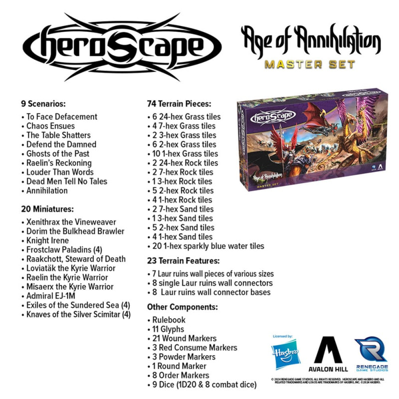 Heroscape board game Age of Annihilation Master Set *English Version* 1