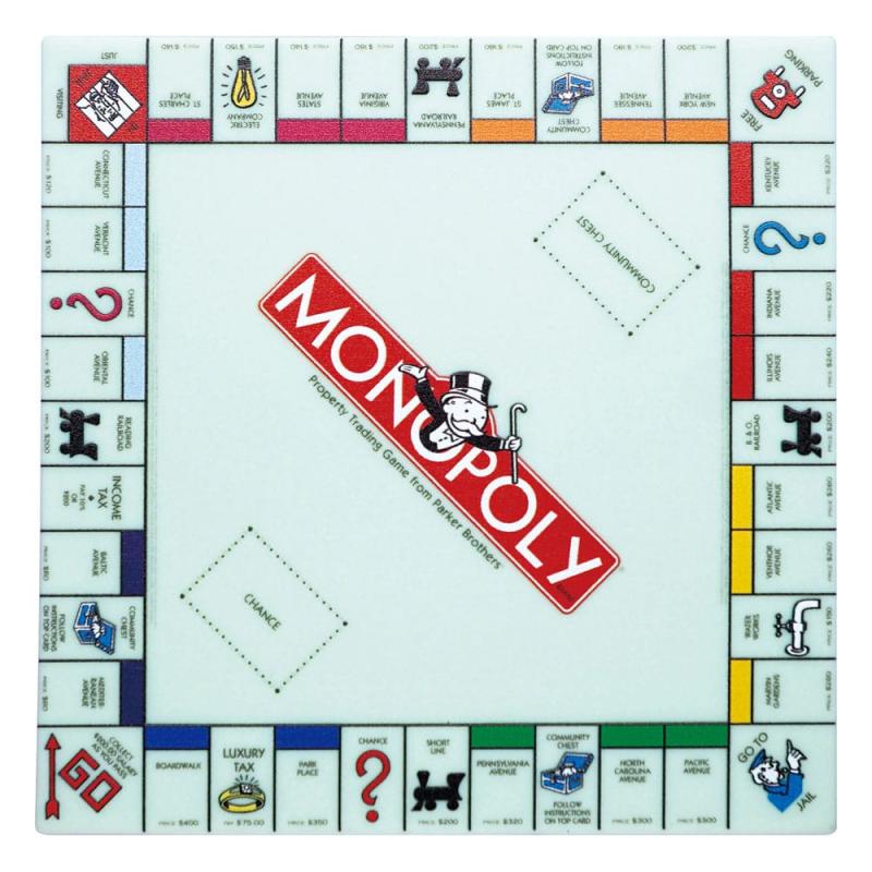 Hasbro Brands 3D Magnet Monopoly Board