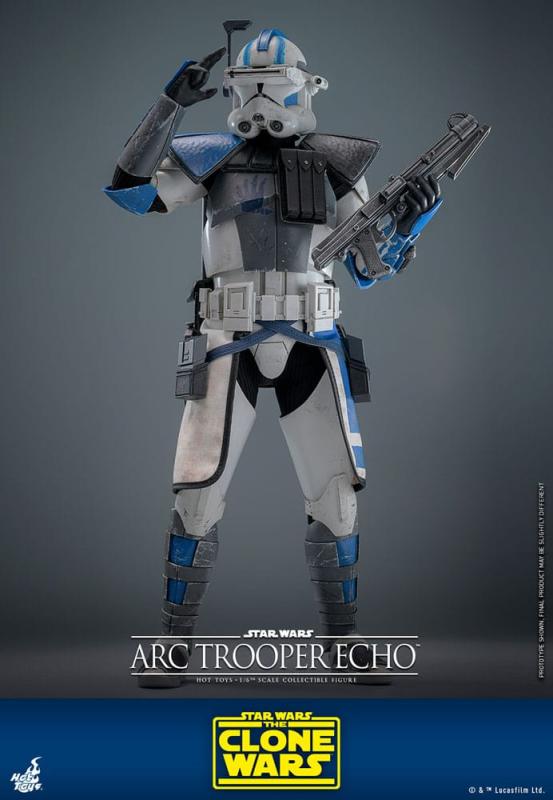 Star Wars: The Clone Wars Action Figure 1/6 Arc Trooper Echo 30 cm