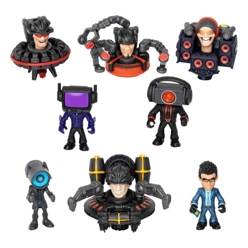 Skibidi Toilet Minifigures 6 cm Series 2 Display (24) 5