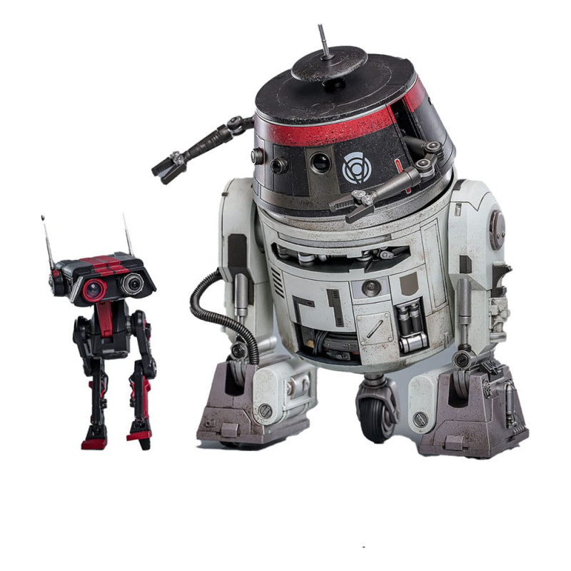 Star Wars Action Figure Set 1/6 Chopper (C1-10P™) & BD-1™ (Imperial Disguise) 18 cm & 8