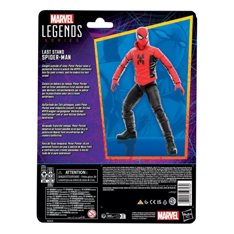 Spider-Man Comics Marvel Legends Action Figure Last Stand Spider-Man 15 cm