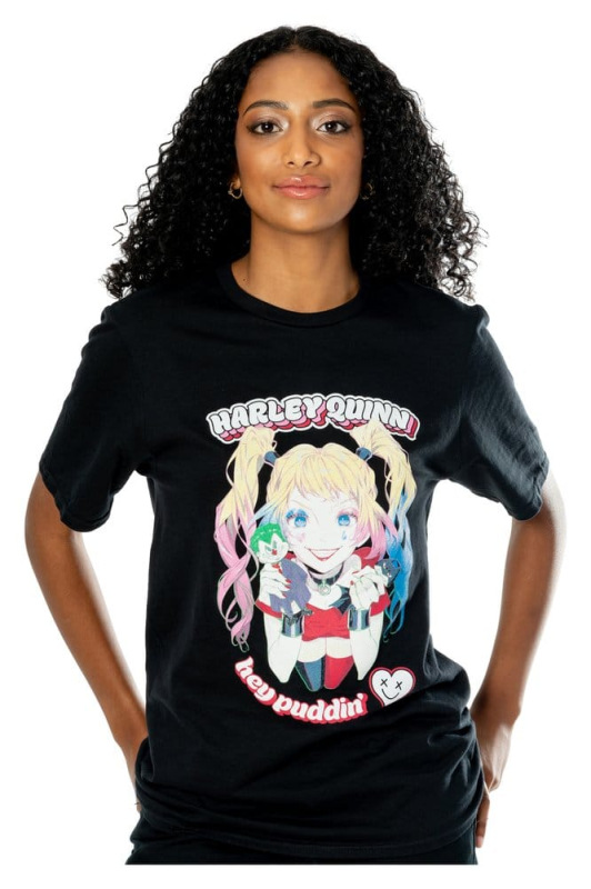 DC T-Shirt Harley Quinn Anime Puddin' Size XL 3