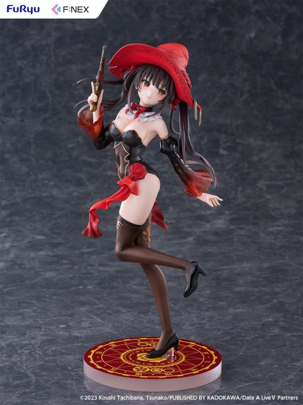 Date A Live V F:Nex PVC Figure 1/7 Kurumi Tokisaki Witch Style ver. 25 cm 4