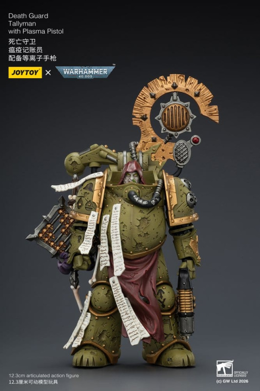 Warhammer 40,000 Action Figure Death Guard Tallyman 12 cm 1