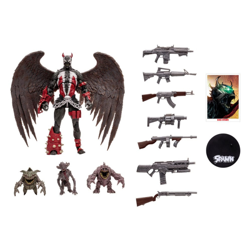 Spawn Megafig Action Figure King Spawn with Wings and Minions 30 cm 2