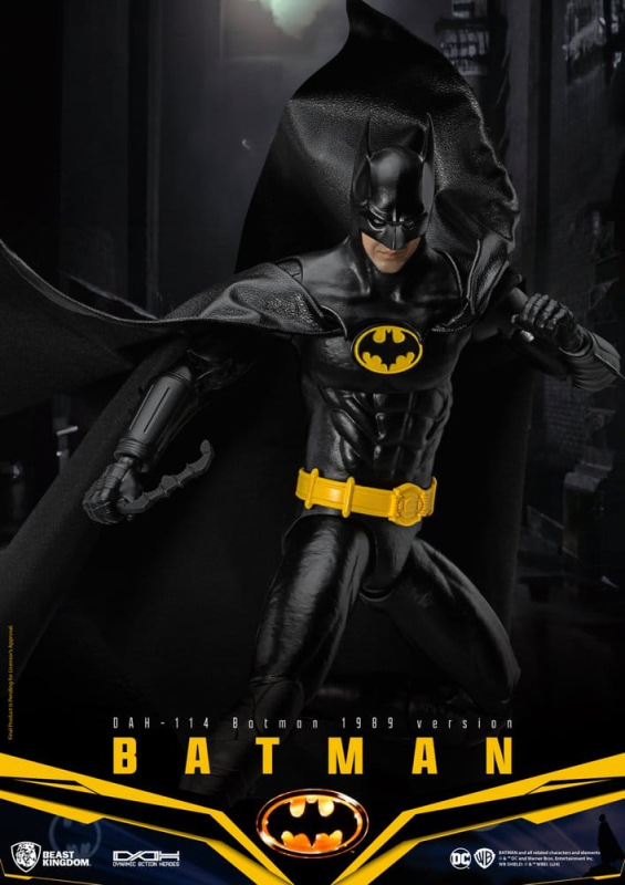 DC Comics Dynamic 8ction Heroes Action Figure Batman 1989 Standard Version 21 cm 4