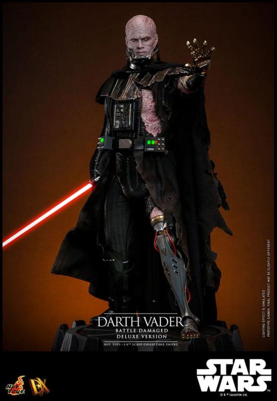 Star Wars Action Figure 1/6 Darth Vader (Battle Damaged) Deluxe Version 35 cm