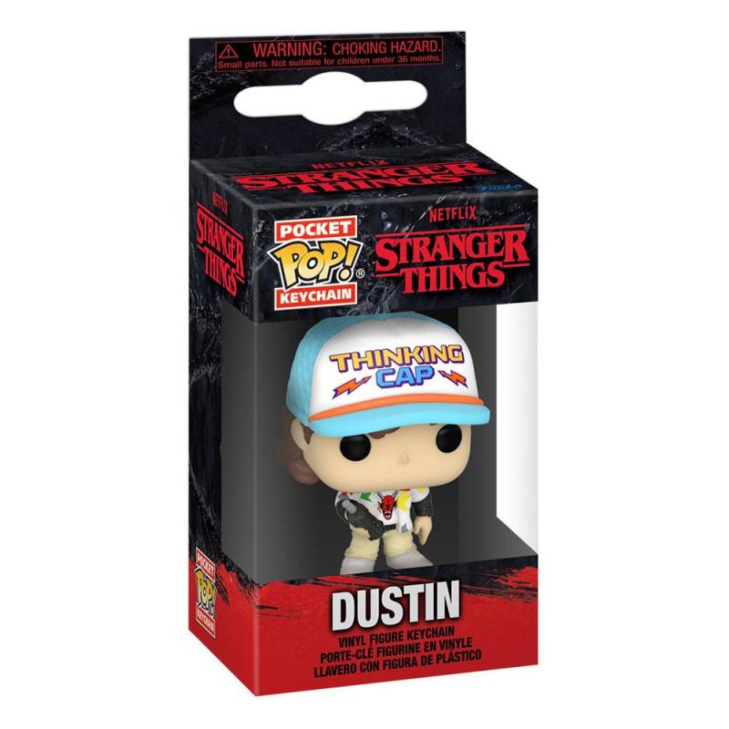 Stranger Things POP! Vinyl Keychains 4 cm Dustin Display (12)