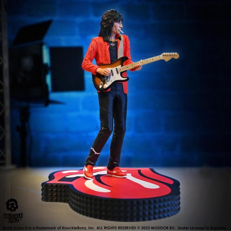 The Rolling Stones Rock Iconz Statue Ronnie Wood (Tattoo You Tour 1981) 22 cm
