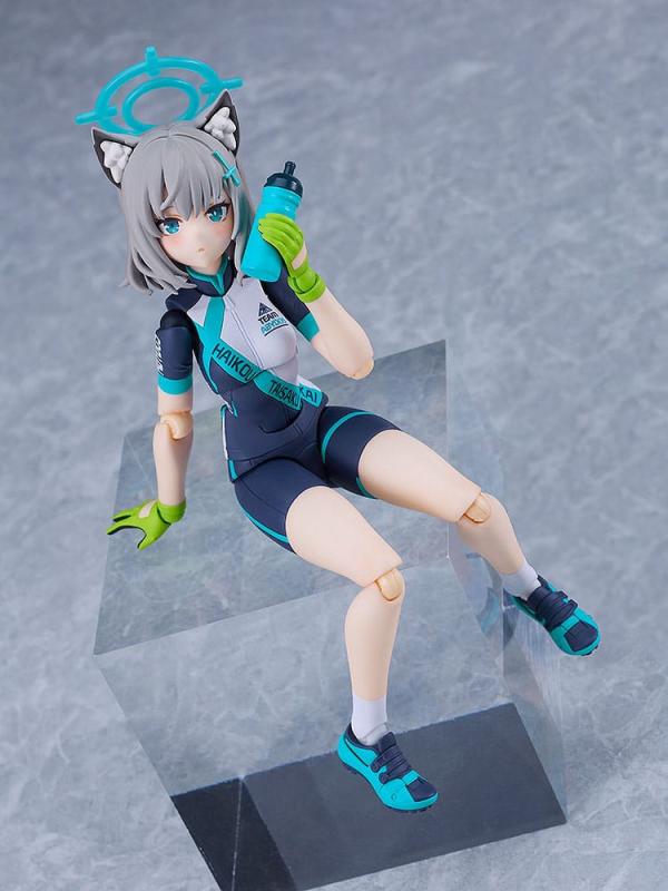 Blue Archive Figma Action Figure Shiroko Sunaookami Cycling 15 cm 8