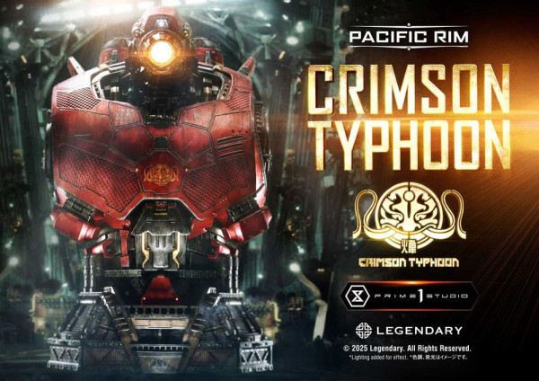 Pacific Rim Life Size Bust 1/1 Crimson Typhoon Deluxe Version 103 cm 9