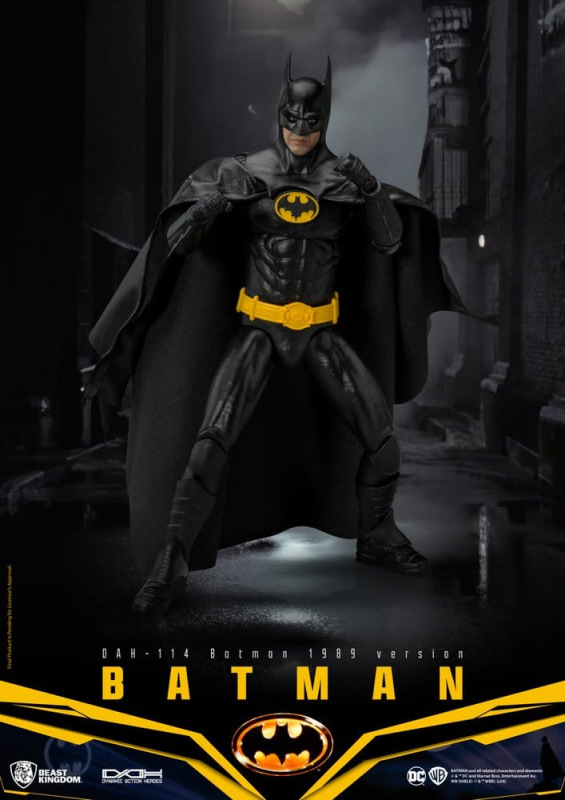 DC Comics Dynamic 8ction Heroes Action Figure Batman 1989 Standard Version 21 cm 2