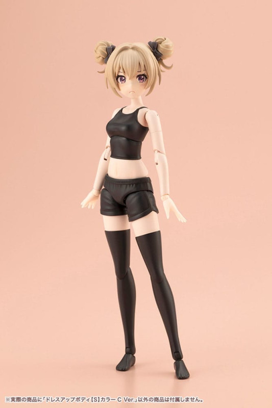 Sousai Shojo Teien Accessory Set for 1/10 Action Figures Dress Up Body Body Color C Size S 7