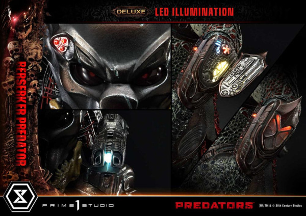 Predators Statue Berserker Predator Deluxe Bonus Version 100 cm 8
