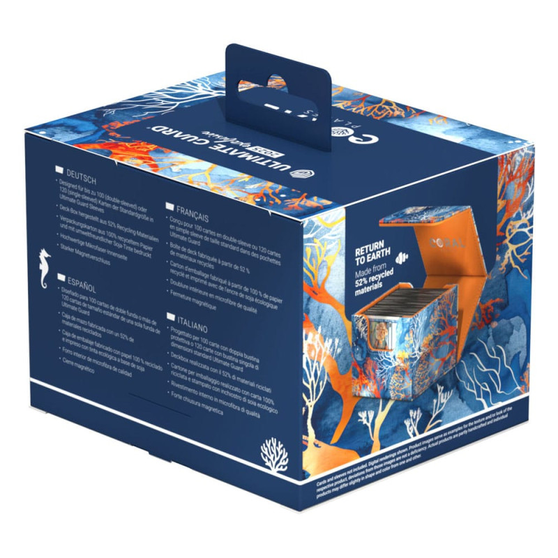 Ultimate Guard Sidewinder 100+ Xenoskin 2025 Exclusive "Coral Places" - Fiery Reef 9