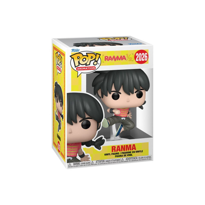 Ranma 1/2 POP! Animation Vinyl Figure Ranma w/CH 9 cm Assortment (6) 1