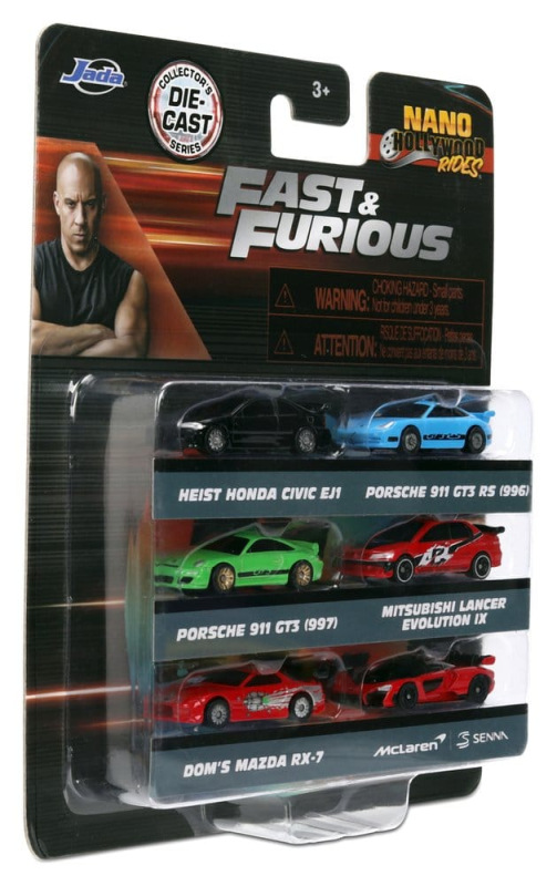 Fast & Furious 6-Pack Nano Cars 11