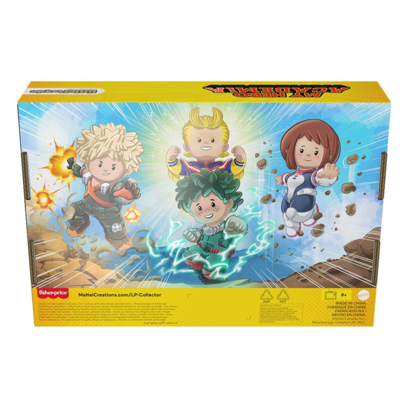 My Hero Academia Fisher-Price Little People Collector Mini Figures 4-Pack 7 cm 8