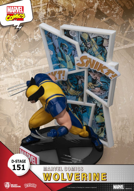 Marvel D-Stage PVC Diorama Wolverine 16 cm 4