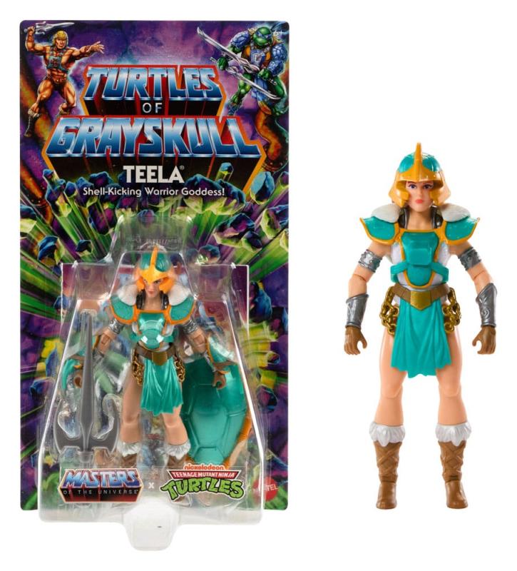 MOTU x TMNT: Turtles of Grayskull Action Figure Teela 14 cm