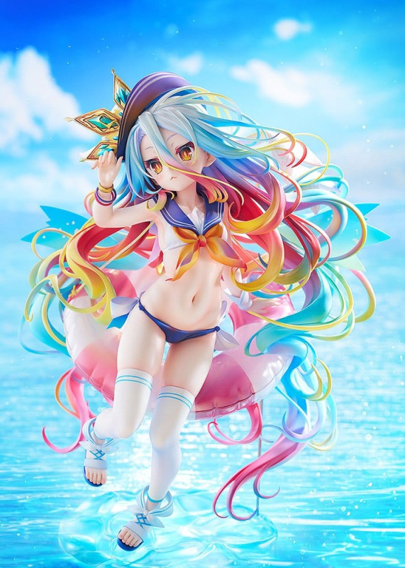No Game No Life Statue 1/7 Shiro: Sailor-Style Swimsuit Ver. 24 cm 3