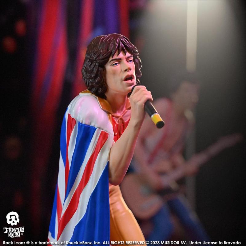 The Rolling Stones Rock Iconz Statue Mick Jagger (Tattoo You Tour 1981) 22 cm