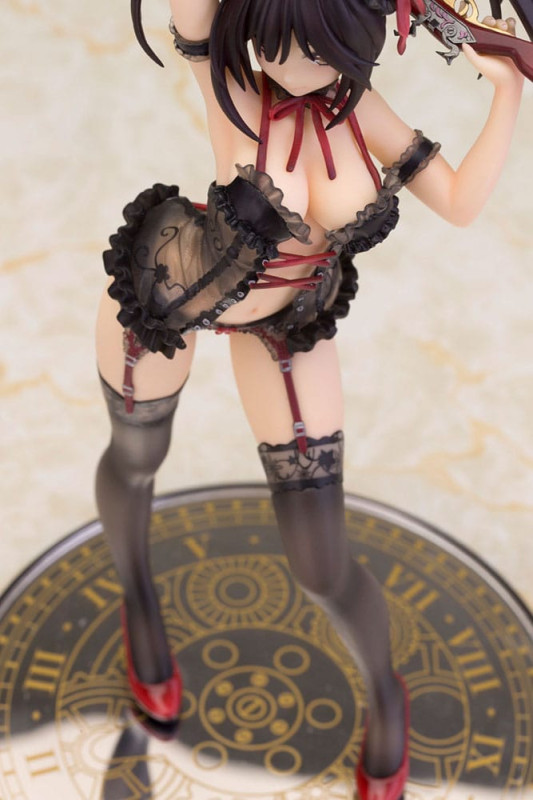Date A Live Statue 1/7 Kurumi Tokisaki Lingerie Ver. Black 24 cm 5