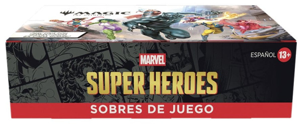 Magic the Gathering Marvel Super Heroes Play Booster Display (30) spanish 13