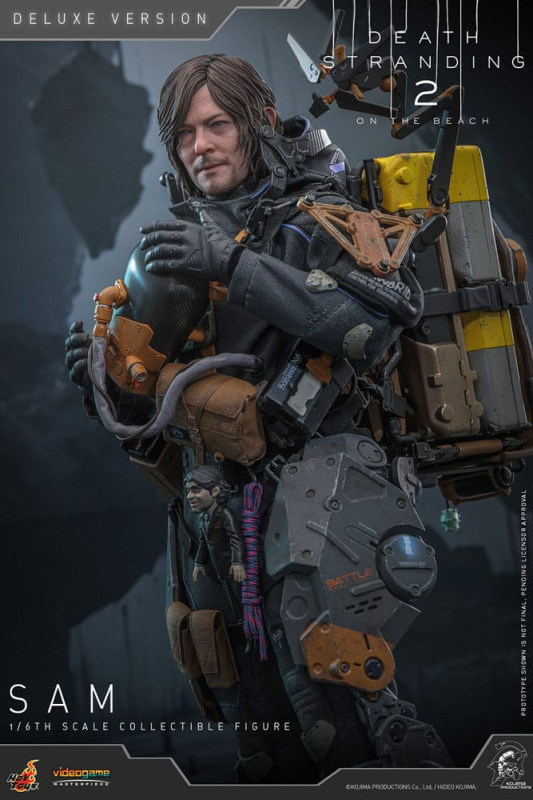 Death Stranding 2: On the Beach Videogame Masterpiece Action Figure 1/6 Sam (Deluxe Version) 31 cm 9