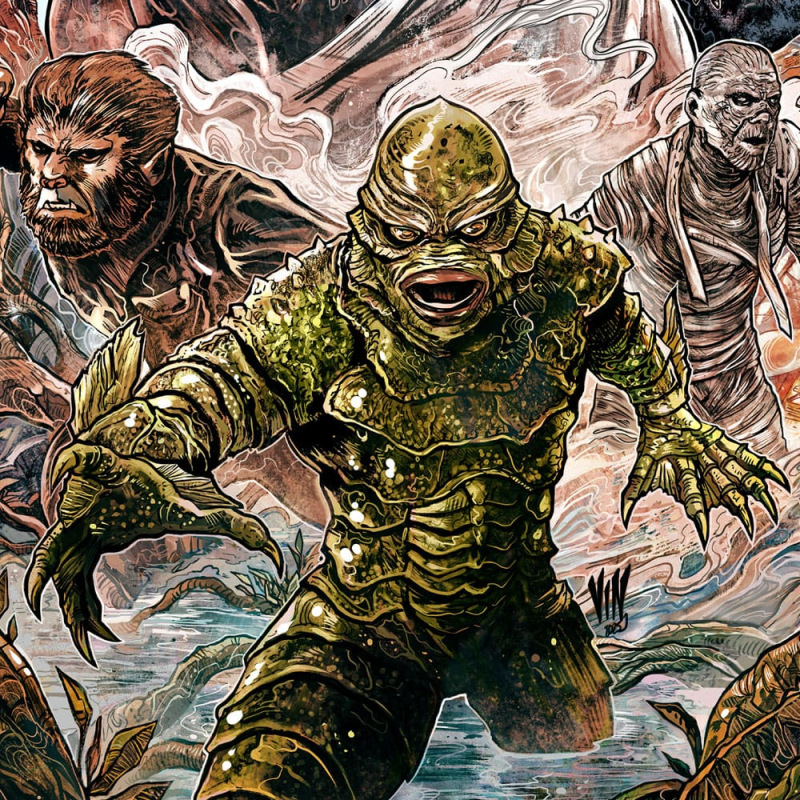 Universal Monsters Art Print Universal Monsters by Vincenzo Riccardi 61 x 41 cm - unframed 2