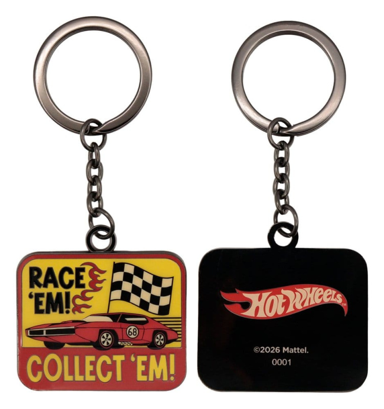 Hot Wheels Keyring Race 'Em Collect 'Em Limited Edition 1