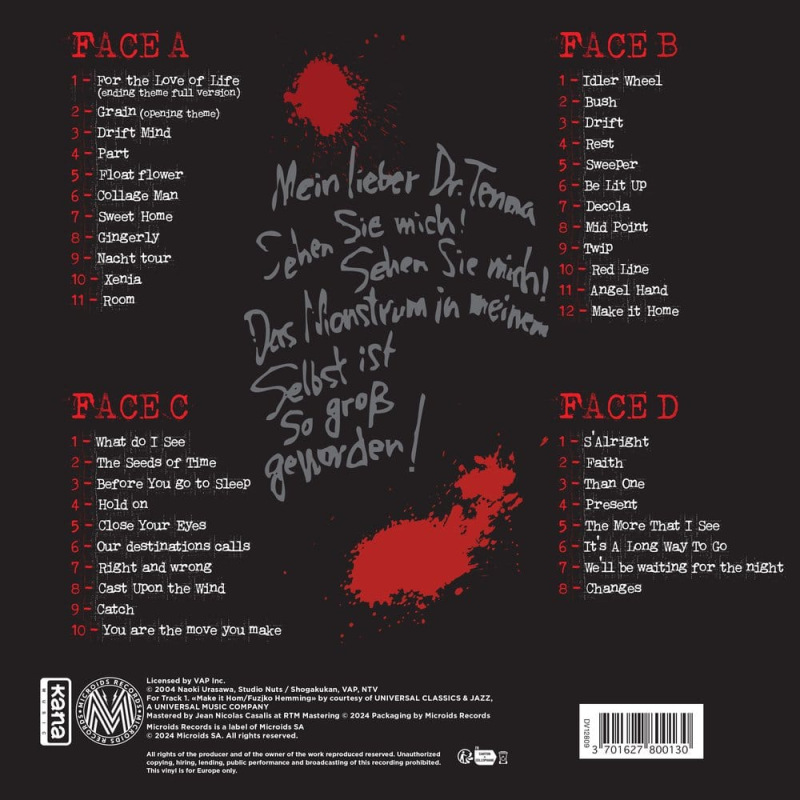 Monster Original Soundtrack Vinyl 2 x LP 1