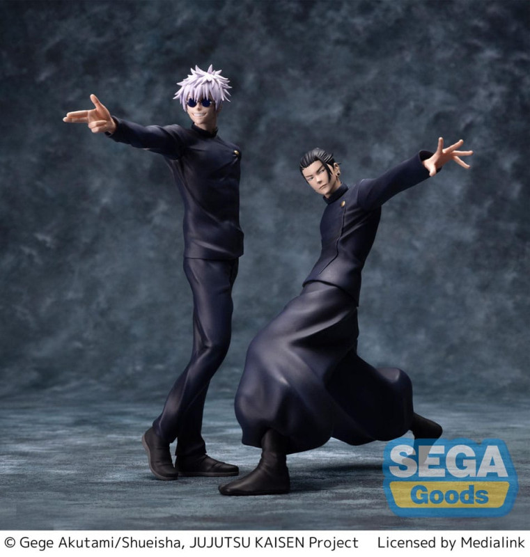 Jujutsu Kaisen Luminasta PVC Statue Kaigyoku/Gyokusetsu "Suguru Geto" Strong Duo 17 cm 5