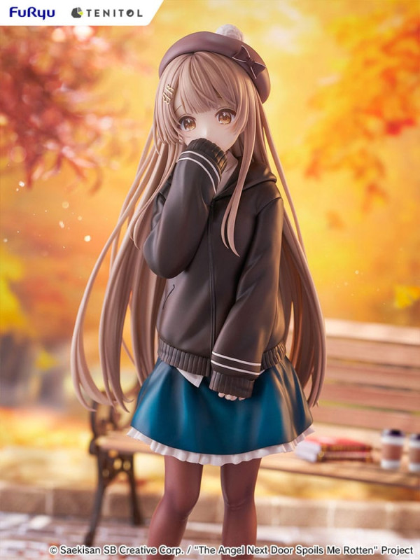 The Angel Next Door Spoils Me Rotten Tenitol Tall PVC Statue Mahiru Shiina Autumn Ver. 30 cm 7