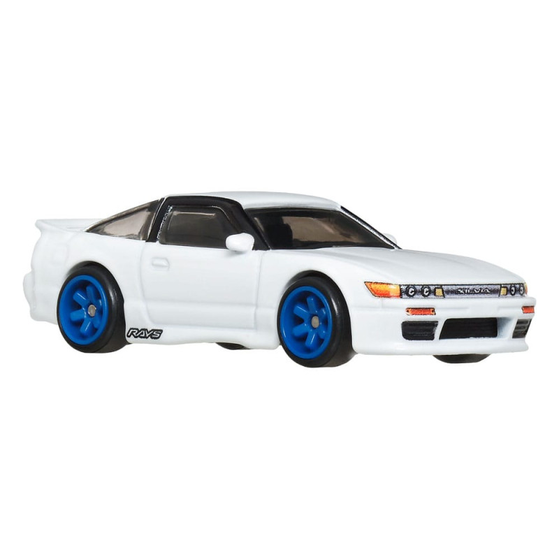 Hot Wheels Premium Car Culture Diecast Vehicle 2-Pack 1/64 '96 Nissan 180SX Type X & Nissan SilEight 11