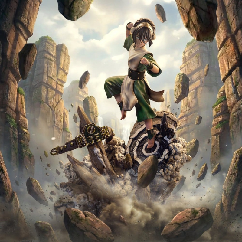 Avatar: The Last Airbender Art Scale Statue 1/10 Toph 20 cm 11