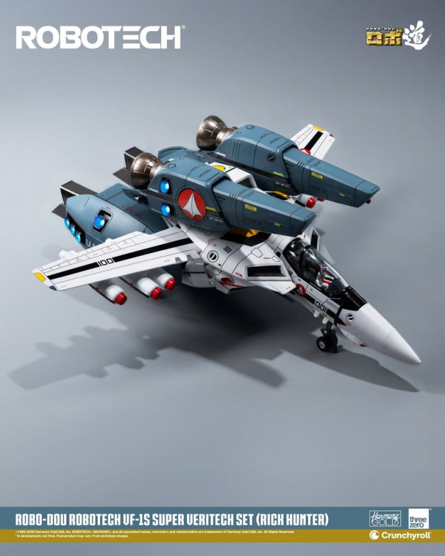 Robotech Robo-Dou Action Figure VF-1S Super Veritech Set (Rick Hunter) 20 cm 12