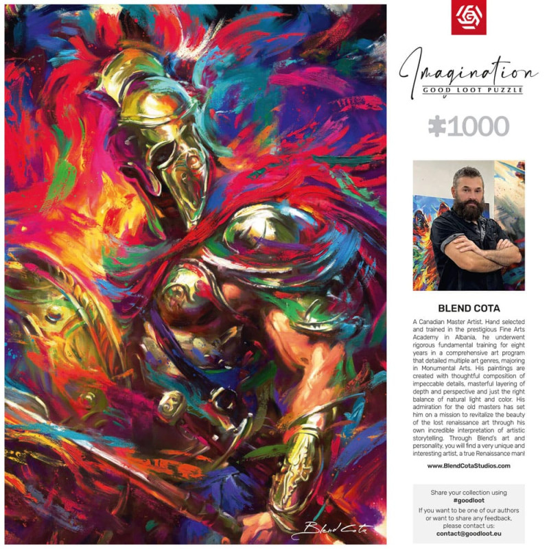 Blend Cota Puzzle The Illyrian Warrior (1000 pieces) 2