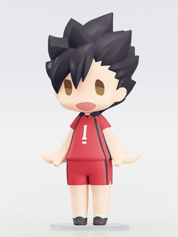 Haikyu!! HELLO! GOOD SMILE Action Figure Tetsuro Kuroo 10 cm 3